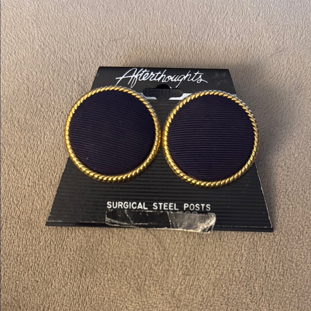 π» New Afterthoughts Nautical Look Post Earrings